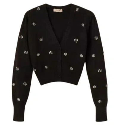 Twinset Sweaters In Black