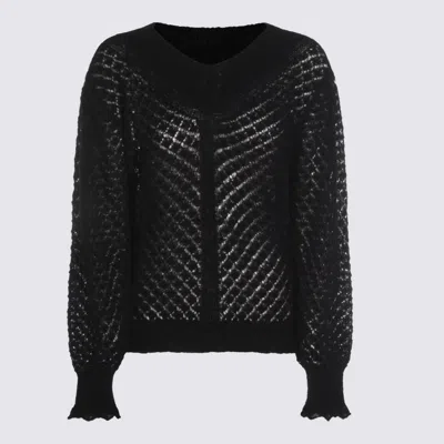 TWINSET SWEATERS BLACKS AND GREYS