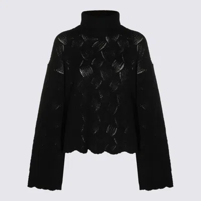 TWINSET SWEATERS BLACKS AND GREYS