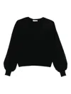 Twinset Sweaters Blacks And Greys In Black