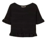 Twinset Sweaters Blacks And Greys In Black