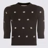 Twinset Sweaters Blacks And Greys In Brown