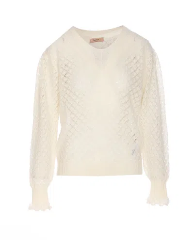 Twinset Sweaters In Neutral