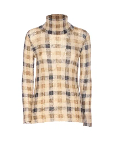 Twinset Sweaters Brown In Neutral