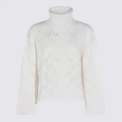 Twinset Sweaters Neve In White