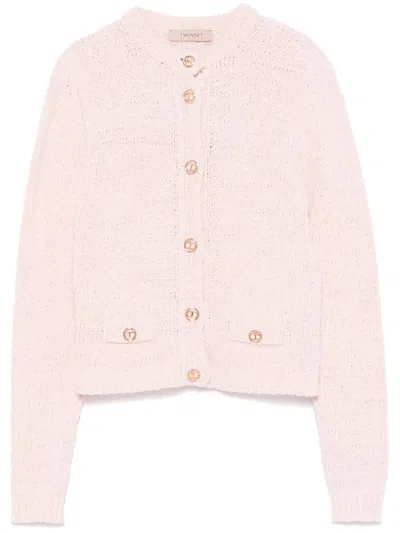 Twinset Twin-set Cozy And Versatile Sweater In Pink