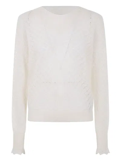 Twinset Sweaters In White