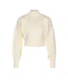 Twinset Knit Sweaters With Varied Textures And Designs In White