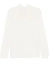 Twinset Pullover Mit Spitzendetail In White
