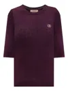 Twinset Sweater In Purple