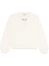 Twinset Sweatshirt In Beige
