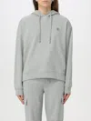 Shop Twinset Sweatshirt  Woman Color Grey In Grau