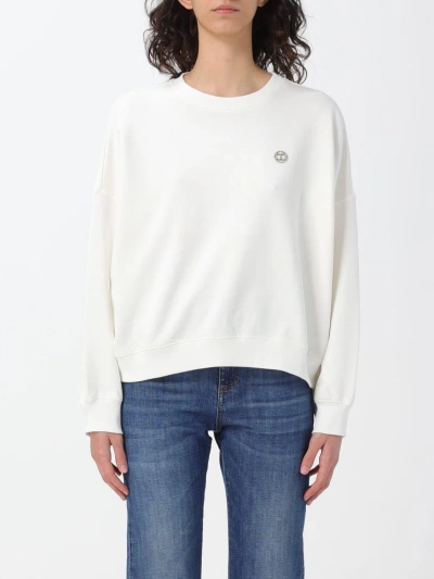 Twinset Sweatshirt  Woman Colour White