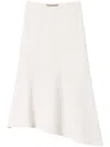 Twinset T Chain Midi Skirt In White