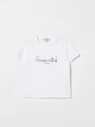 Twinset T-shirt Kids  In White