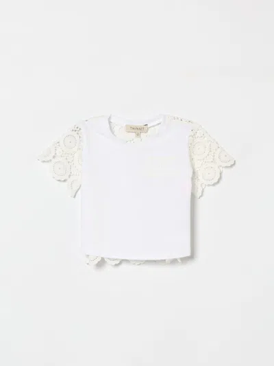 Twinset T-shirt Kids  In White