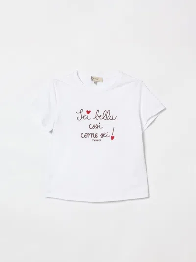 Twinset T-shirt Kids  In White