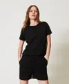 Twinset T-shirt Regular Avec Broderie