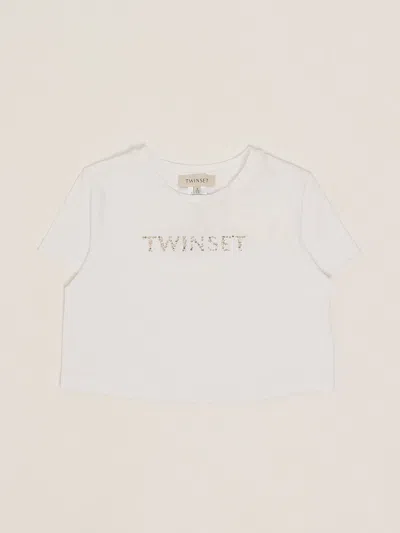 Twinset Kids' T-shirt T-shirt In White
