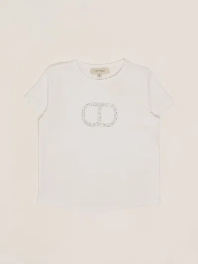 Twinset Kids' T-shirt T-shirt In White