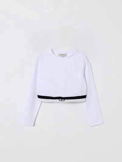 Twinset T-shirt  Kids Color Beige In White