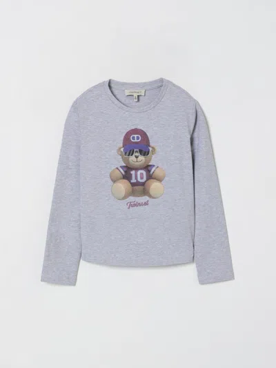 Twinset T-shirt  Kids Color Grey In Purple