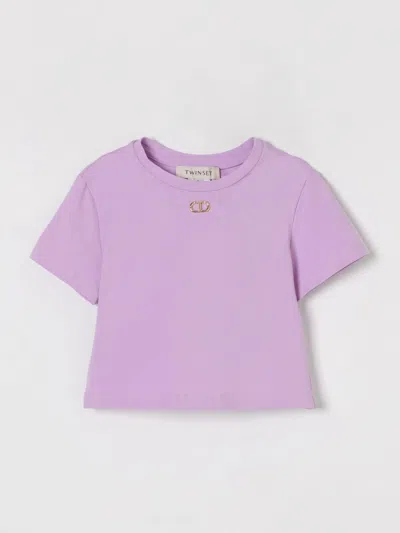 Twinset T-shirt  Kids Color Violet In Violet