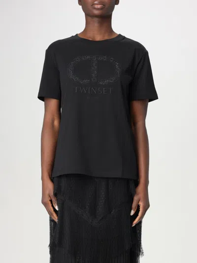 Twinset T-shirt  Woman Color Black