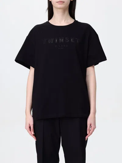 Twinset T-shirt  Woman Color Black