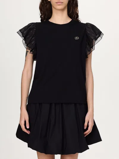 Twinset T-shirt  Woman Color Black