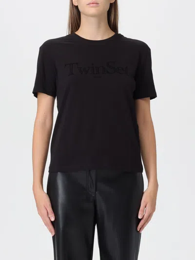 Twinset T-shirt  Woman Color Black