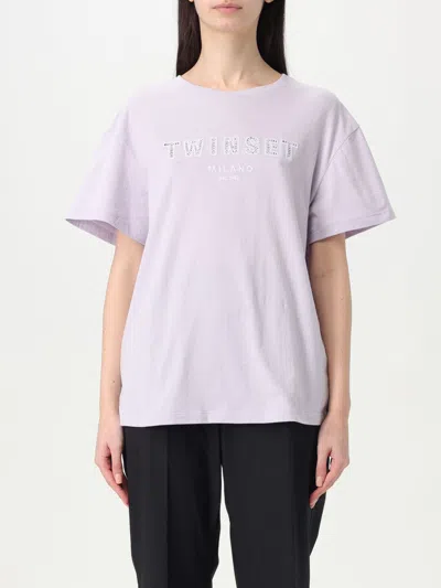 Twinset T-shirt  Woman Color Lilac