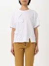 Twinset T-shirt With Embroidery In White