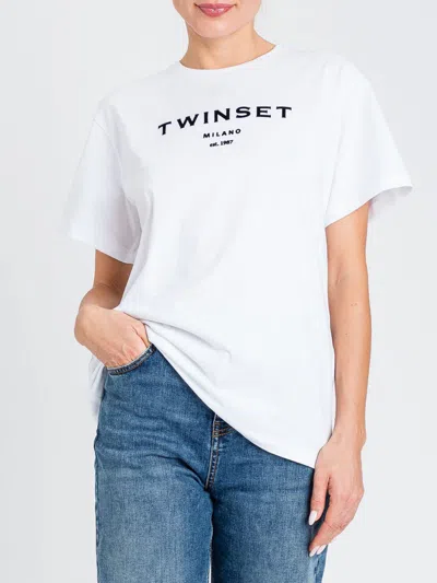 Twinset T-shirt  Woman Color White