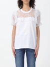 Twinset T-shirt  Woman Color White In White