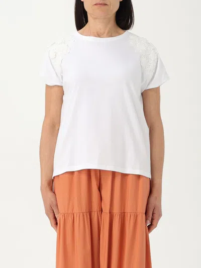 Twinset T-shirt  Woman In White
