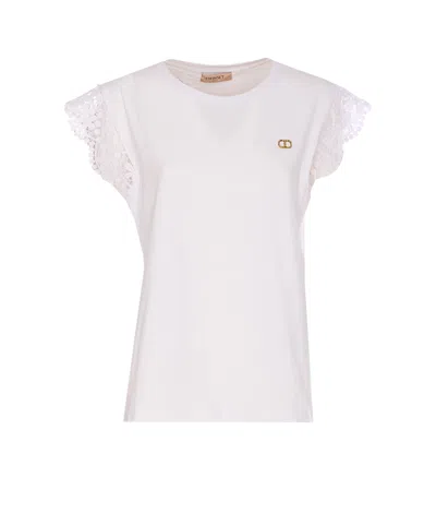 Twinset T-shirt In White