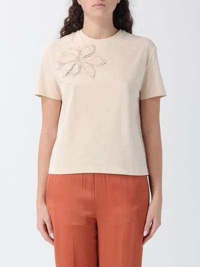 Twinset T-shirt Woman  In Brown
