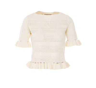 Twinset T-shirts And Polos In Neutral