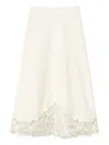 Twinset Tailored Collection Of Skirts With Feminine Silhouettes In White
