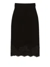 Twinset Tailored Neutrals Skirt With Clean Lines And Sophisticated Silhouette In Black