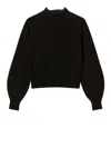 Twinset Tailored Silhouette Sweaterwith Clean Lines In Black