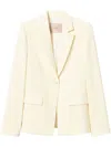 Twinset Twin-set Tailored Vanilla White Blazer
