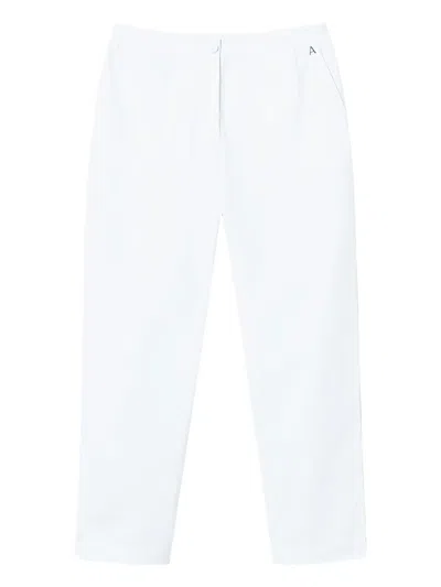 Twinset Tailored White Trousers