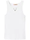 Twinset Twin-set Top In White
