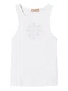 Twinset Tank Top In White