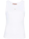 Twinset Tank Top In White