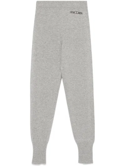 Twinset Tapered Trousers In Grey