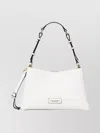 Twinset Textured Cross-body Bag Gold-tone Hardware In White