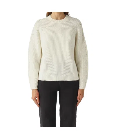 Twinset Textured Sweater In Green